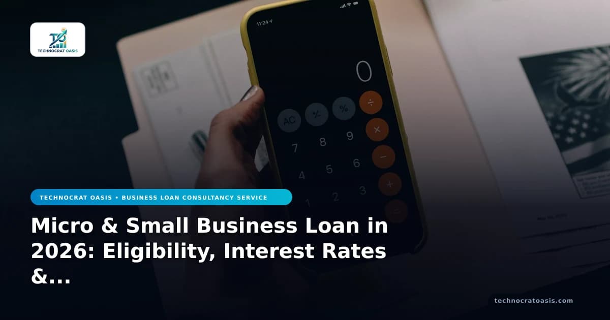 Micro & Small Business Loan in 2026: Eligibility, Interest Rates & Application Process