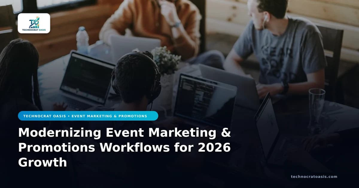 Modernizing Event Marketing & Promotions Workflows for 2026 Growth