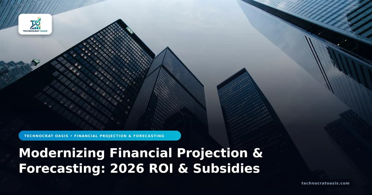 Modernizing Financial Projection & Forecasting: 2026 ROI & Subsidies