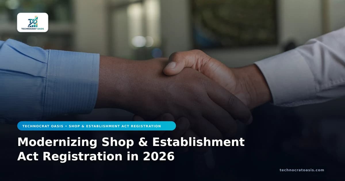 Modernizing Shop & Establishment Act Registration in 2026