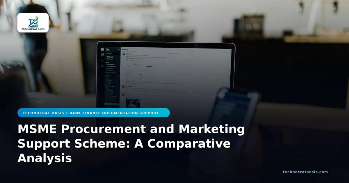 MSME Procurement and Marketing Support Scheme: A Comparative Analysis