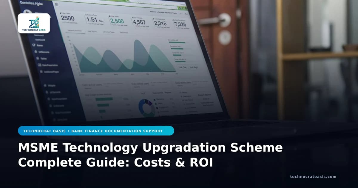 MSME Technology Upgradation Scheme Complete Guide: Costs & ROI