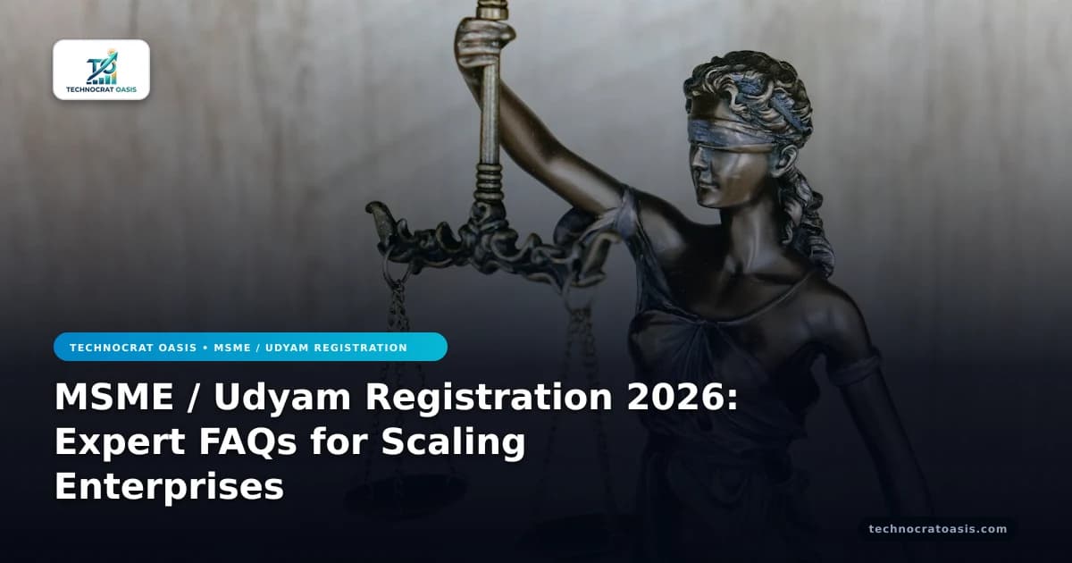 MSME / Udyam Registration 2026: Expert FAQs for Scaling Enterprises