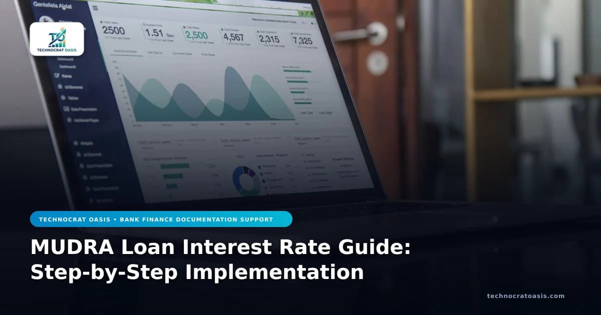 MUDRA Loan Interest Rate Guide: Step-by-Step Implementation