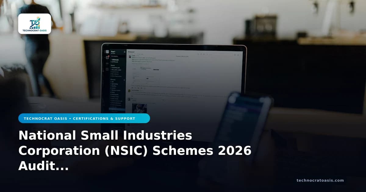 National Small Industries Corporation (NSIC) Schemes 2026 Audit Mastery