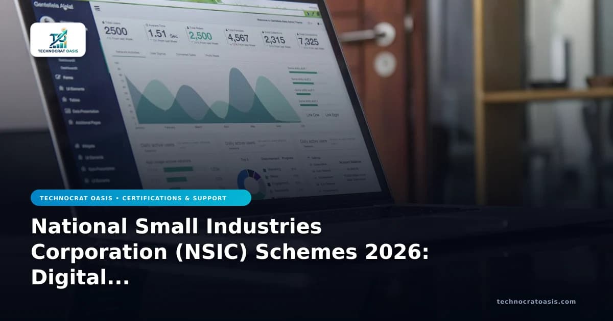 National Small Industries Corporation (NSIC) Schemes 2026: Digital Evolution & Growth Strategies