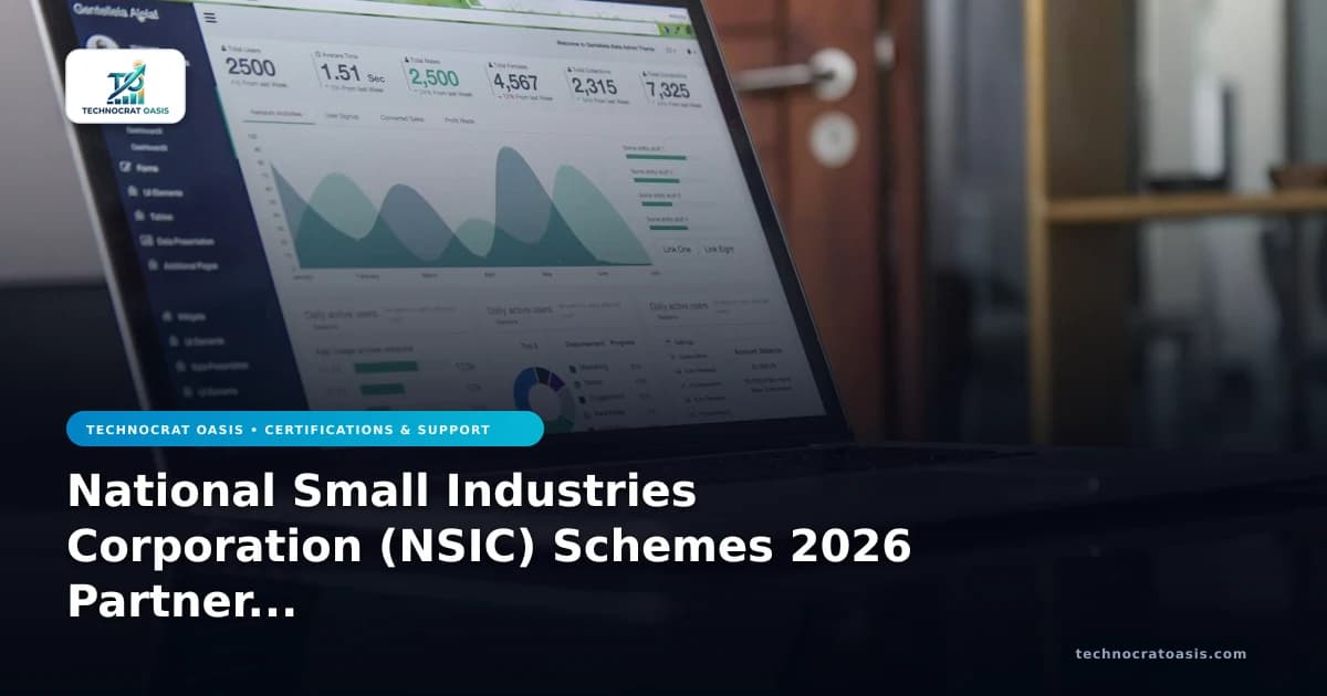 National Small Industries Corporation (NSIC) Schemes 2026 Partner Vetting