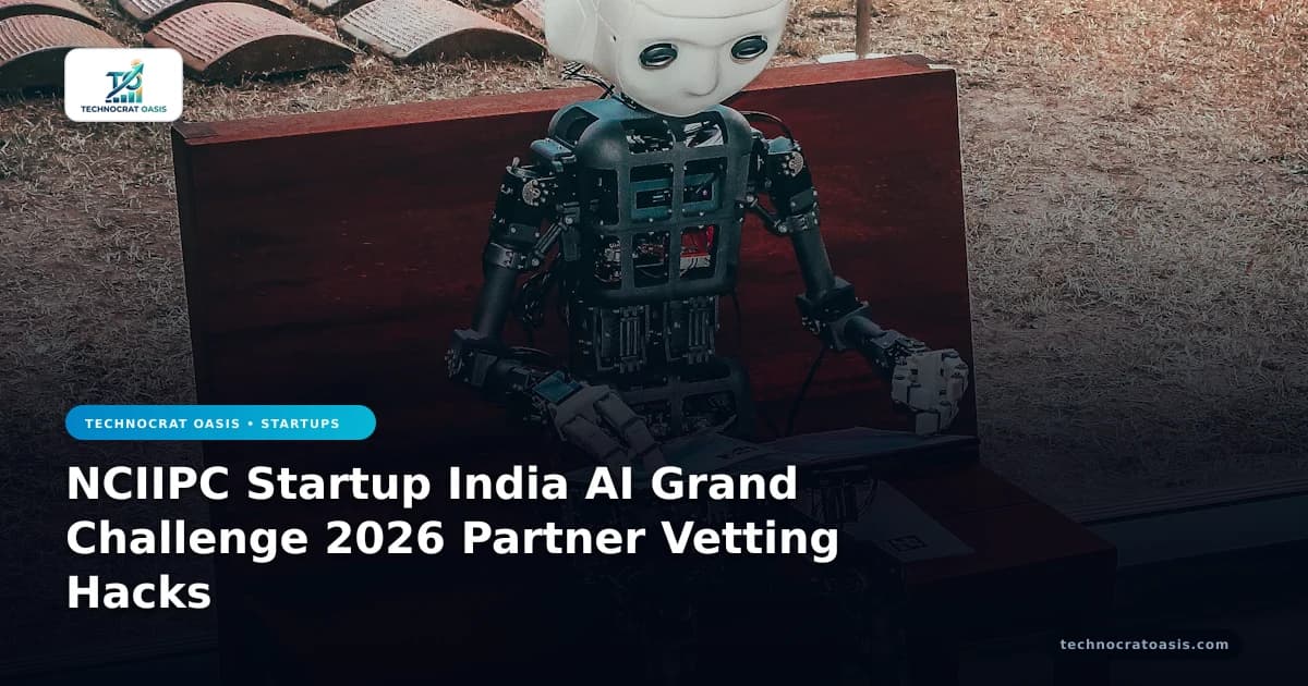 NCIIPC Startup India AI Grand Challenge 2026 Partner Vetting Hacks