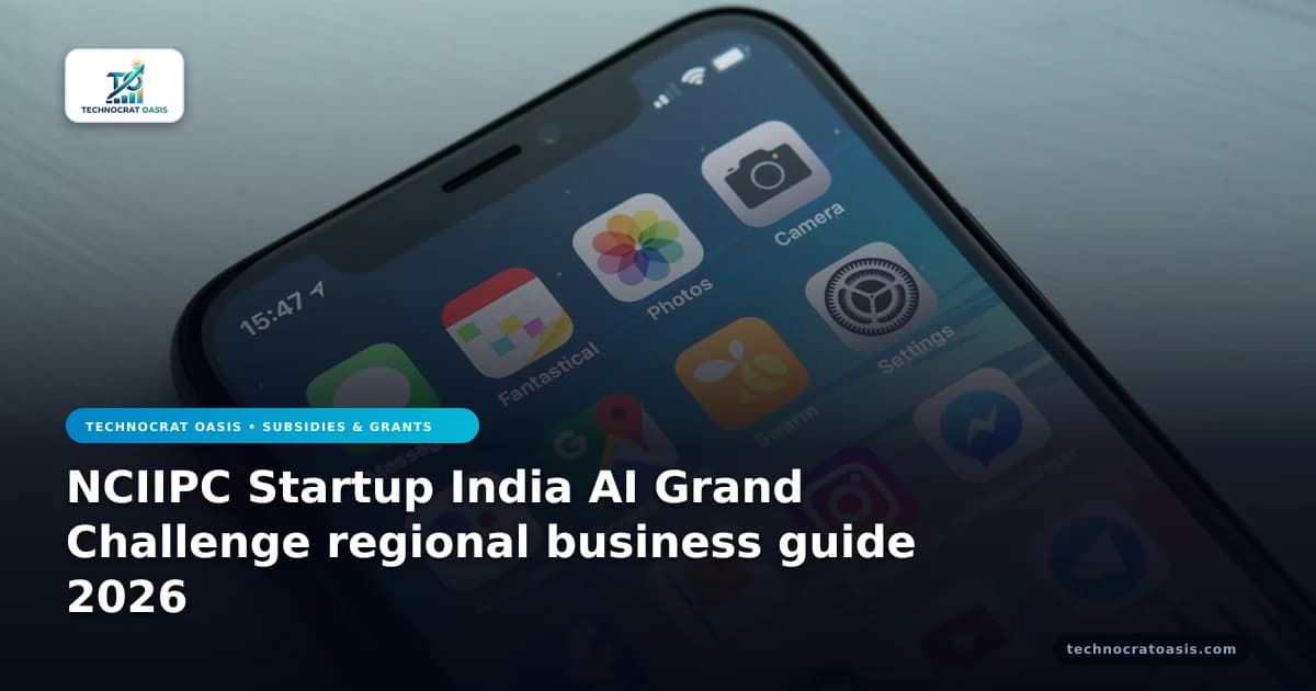 NCIIPC Startup India AI Grand Challenge regional business guide 2026
