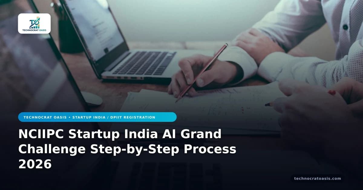 NCIIPC Startup India AI Grand Challenge Step-by-Step Process 2026