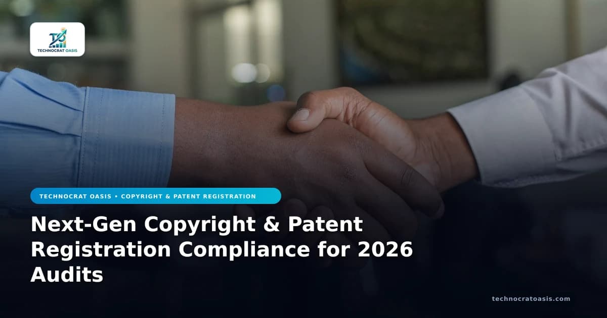 Next-Gen Copyright & Patent Registration Compliance for 2026 Audits