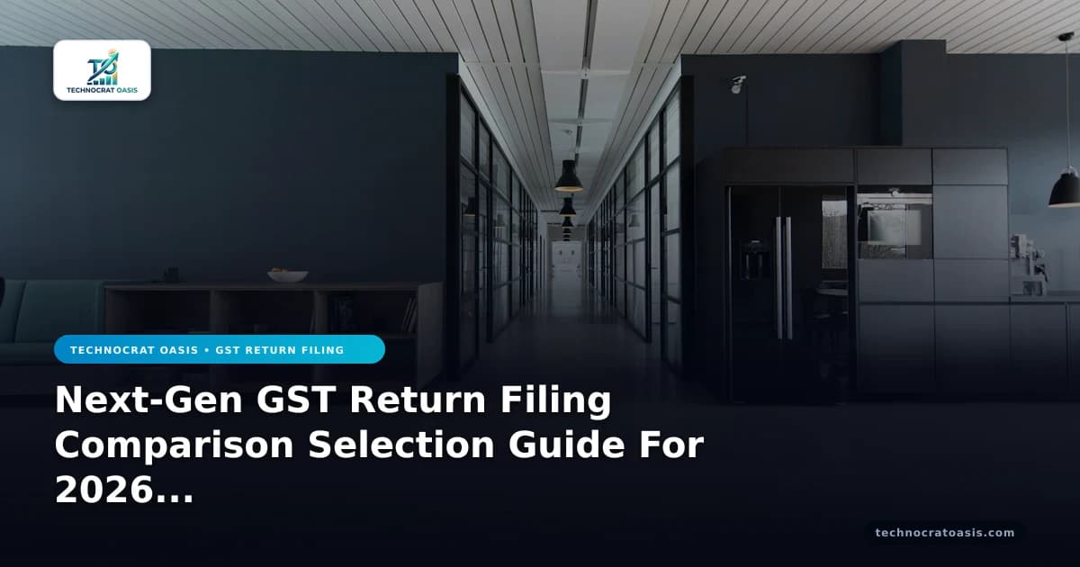 Next-Gen GST Return Filing Comparison Selection Guide For 2026 Systems