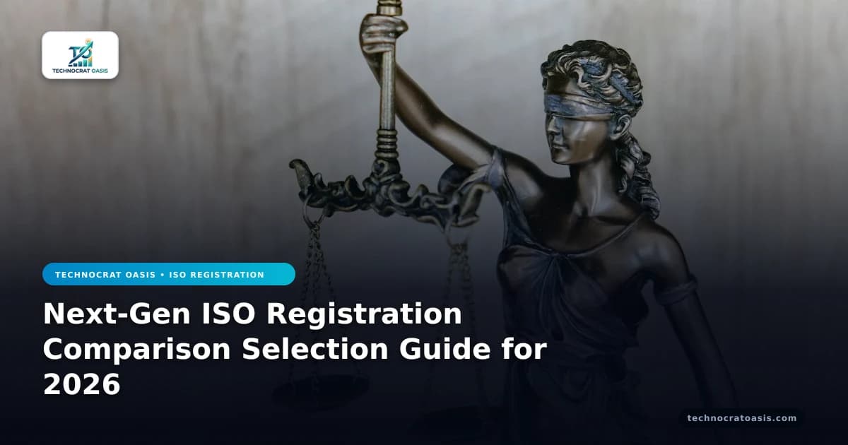 Next-Gen ISO Registration Comparison Selection Guide for 2026