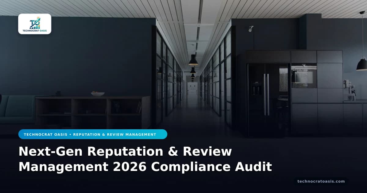 Next-Gen Reputation & Review Management 2026 Compliance Audit