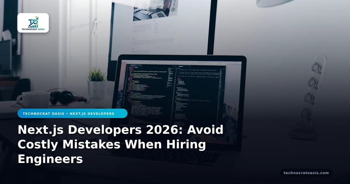 Next.js Developers 2026: Avoid Costly Mistakes When Hiring Engineers