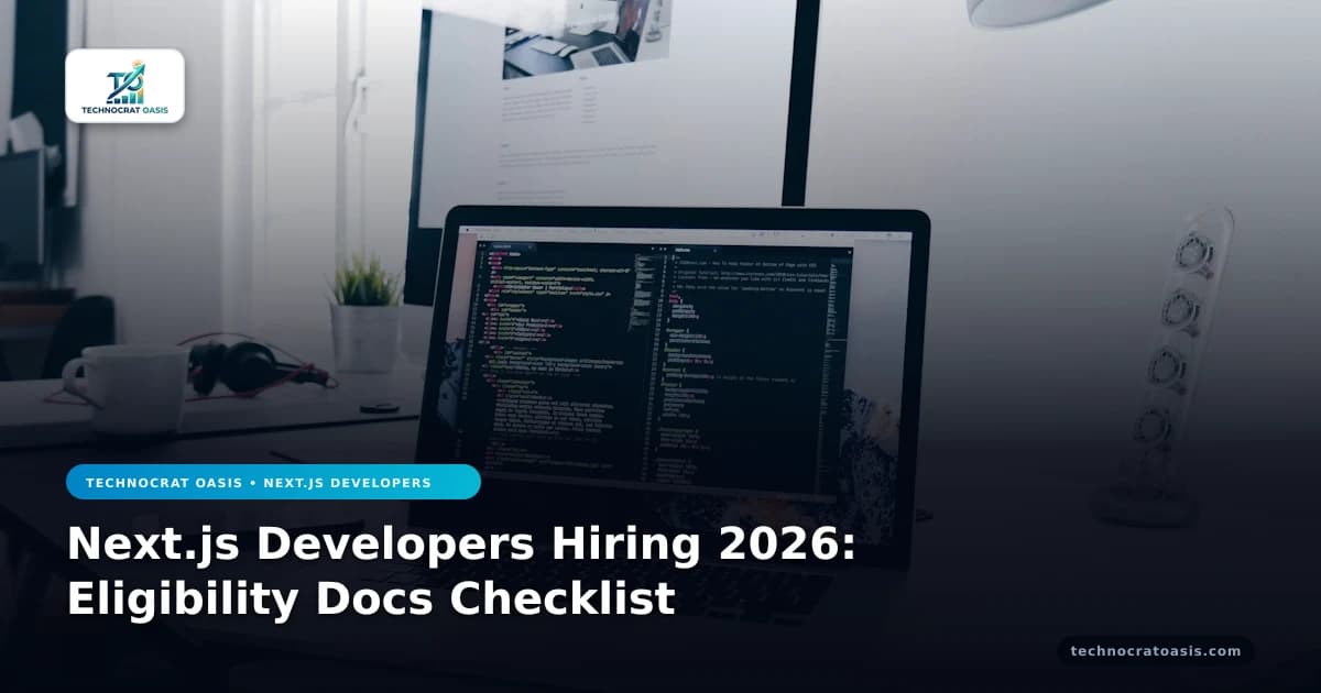 Next.js Developers Hiring 2026: Eligibility Docs Checklist