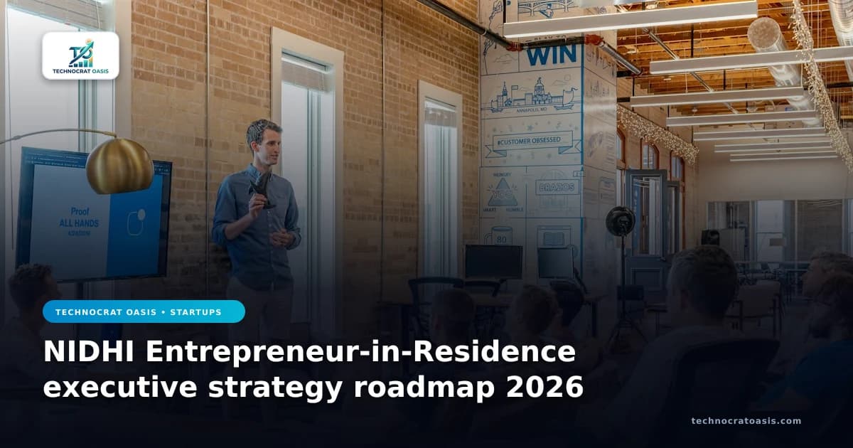 NIDHI Entrepreneur-in-Residence executive strategy roadmap 2026