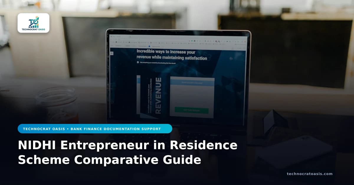 NIDHI Entrepreneur in Residence Scheme Comparative Guide