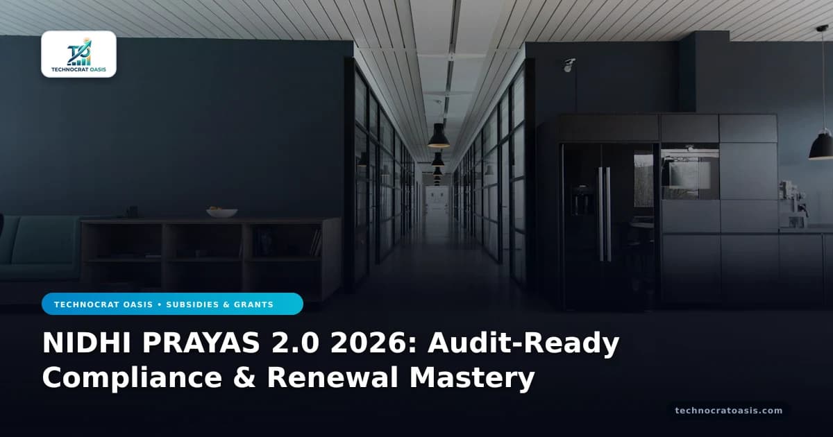 NIDHI PRAYAS 2.0 2026: Audit-Ready Compliance & Renewal Mastery