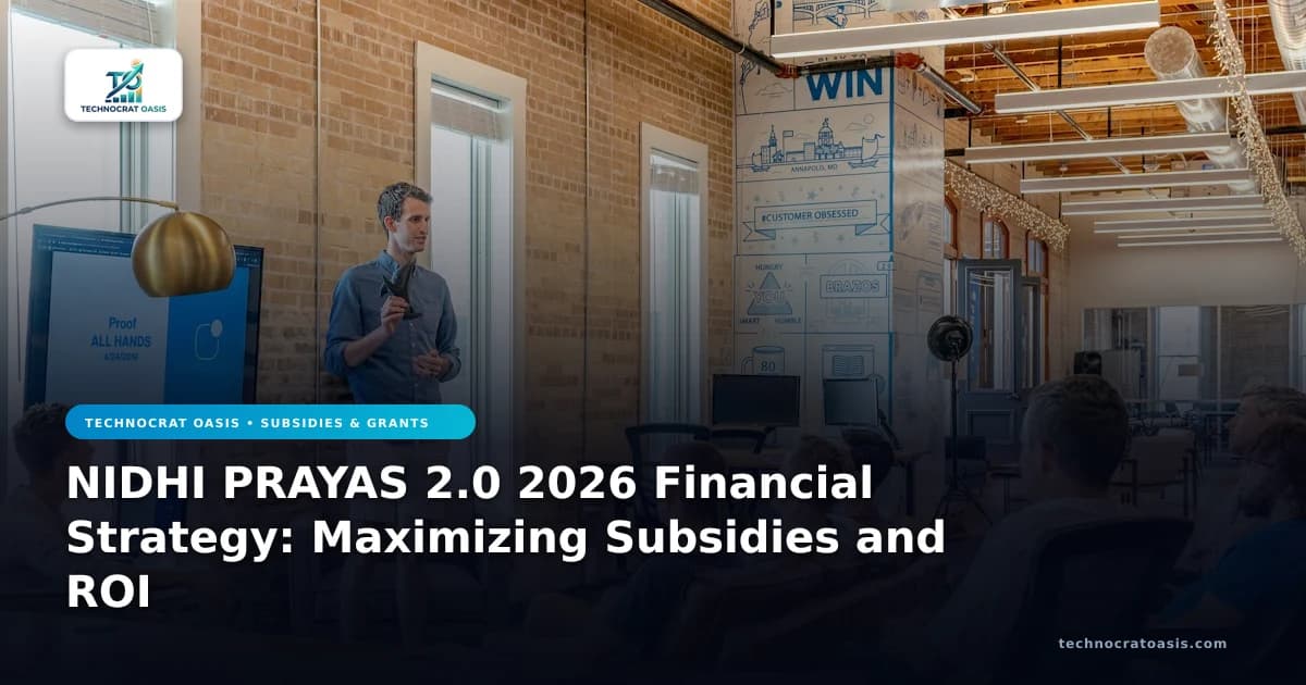NIDHI PRAYAS 2.0 2026 Financial Strategy: Maximizing Subsidies and ROI