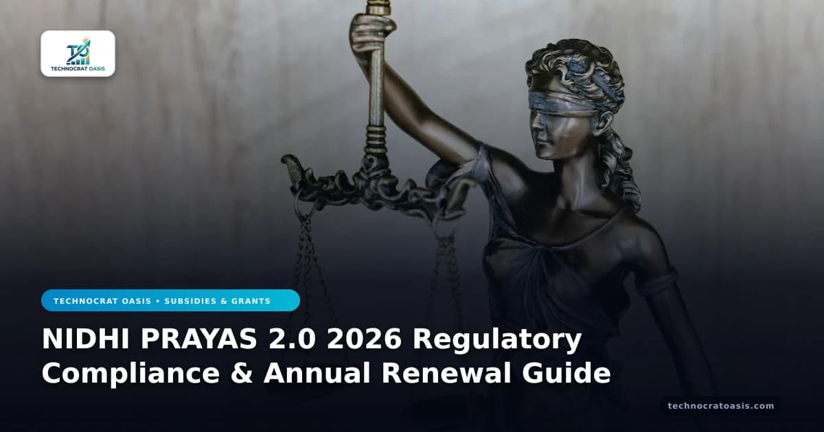 NIDHI PRAYAS 2.0 2026 Regulatory Compliance & Annual Renewal Guide