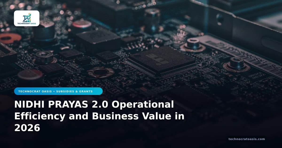 NIDHI PRAYAS 2.0 Operational Efficiency and Business Value in 2026