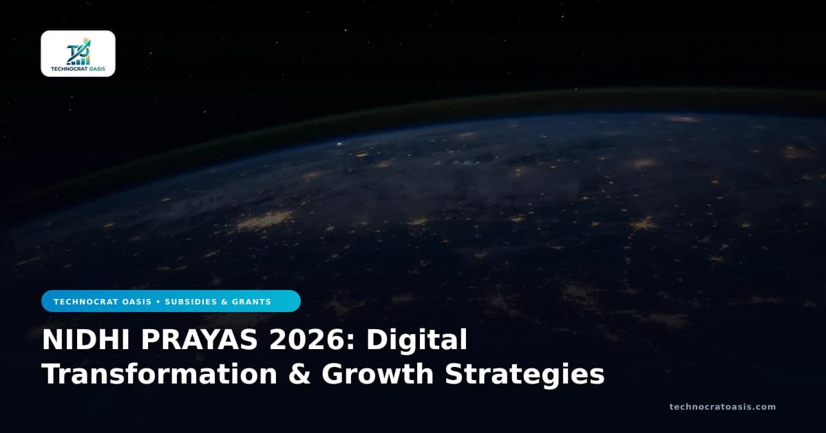 NIDHI PRAYAS 2026: Digital Transformation & Growth Strategies
