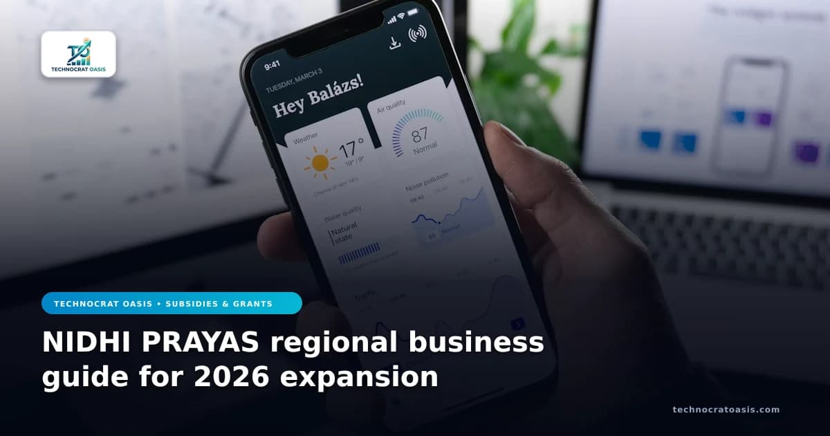 NIDHI PRAYAS regional business guide for 2026 expansion