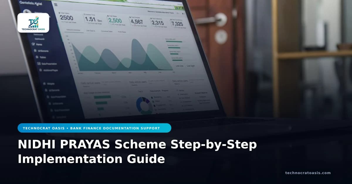 NIDHI PRAYAS Scheme Step-by-Step Implementation Guide