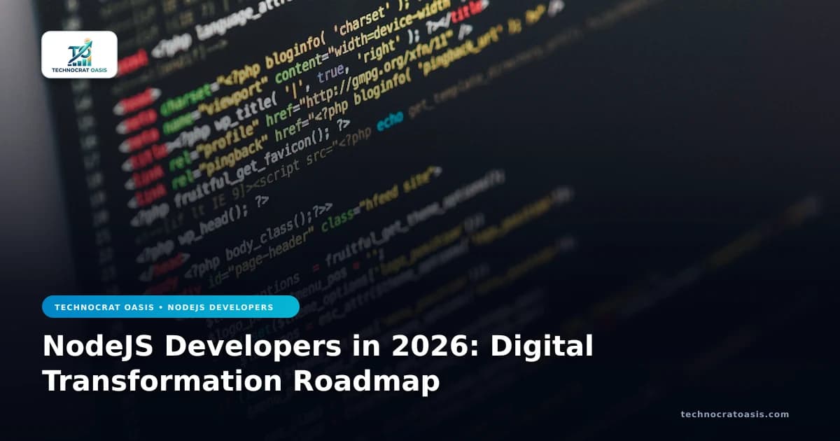 NodeJS Developers in 2026: Digital Transformation Roadmap