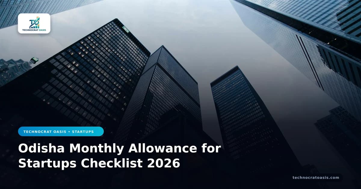Odisha Monthly Allowance for Startups Checklist 2026