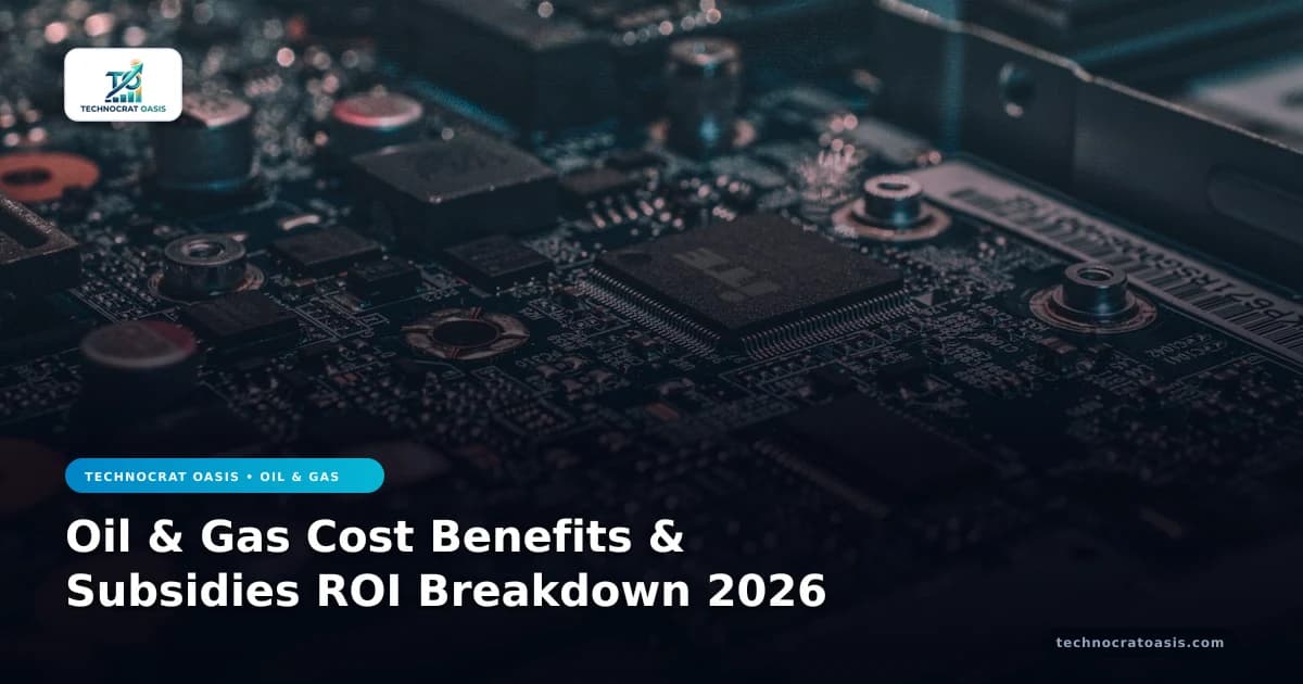 Oil & Gas Cost Benefits & Subsidies ROI Breakdown 2026
