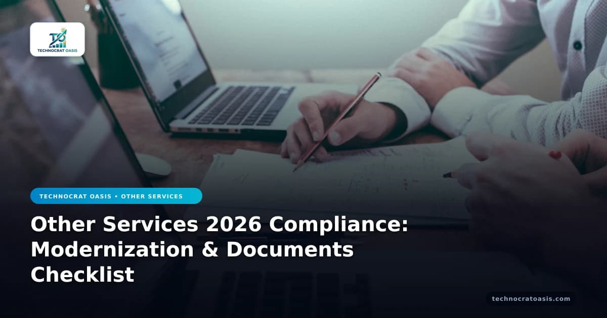 Other Services 2026 Compliance: Modernization & Documents Checklist