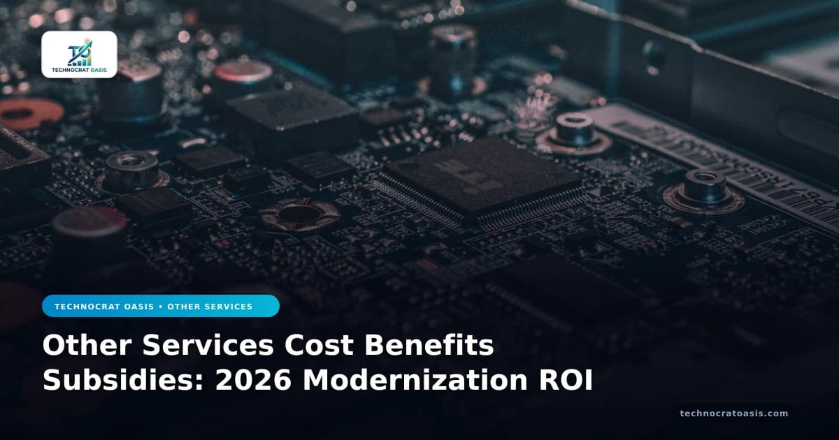 Other Services Cost Benefits Subsidies: 2026 Modernization ROI