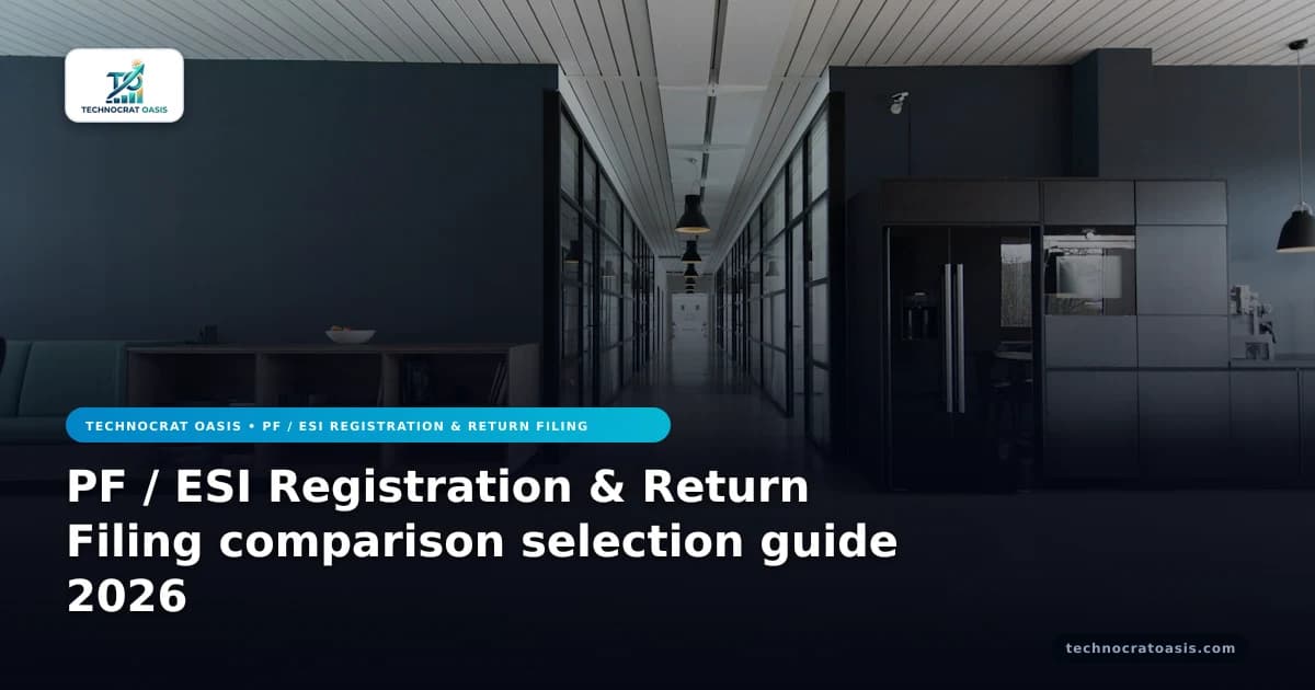 PF / ESI Registration & Return Filing comparison selection guide 2026