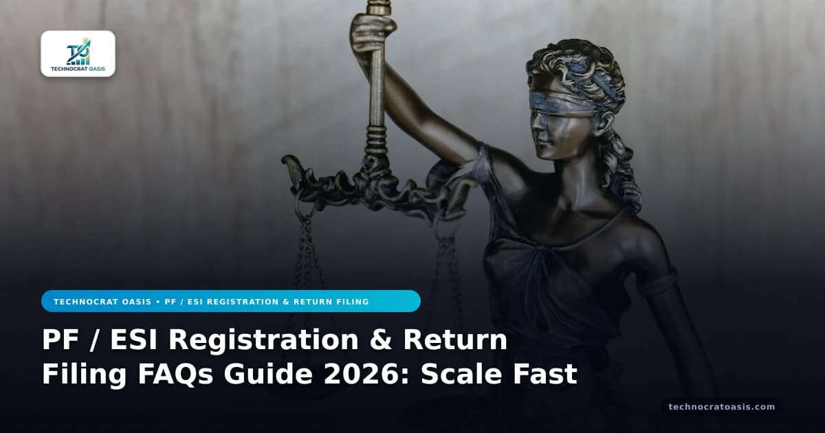 PF / ESI Registration & Return Filing FAQs Guide 2026: Scale Fast