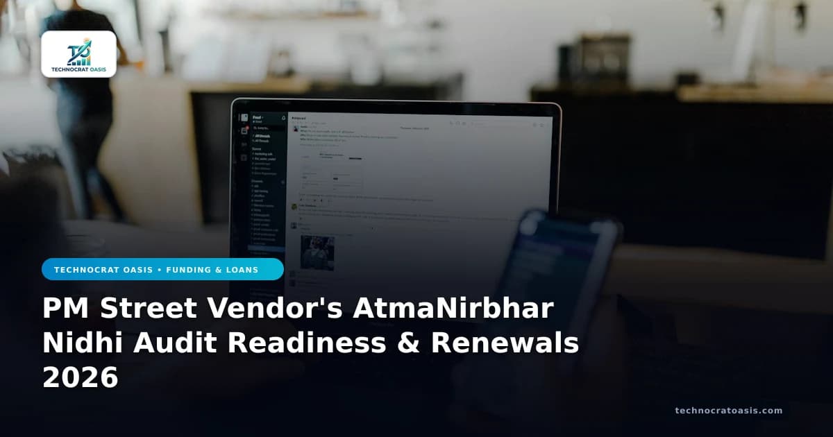 PM Street Vendor's AtmaNirbhar Nidhi Audit Readiness & Renewals 2026