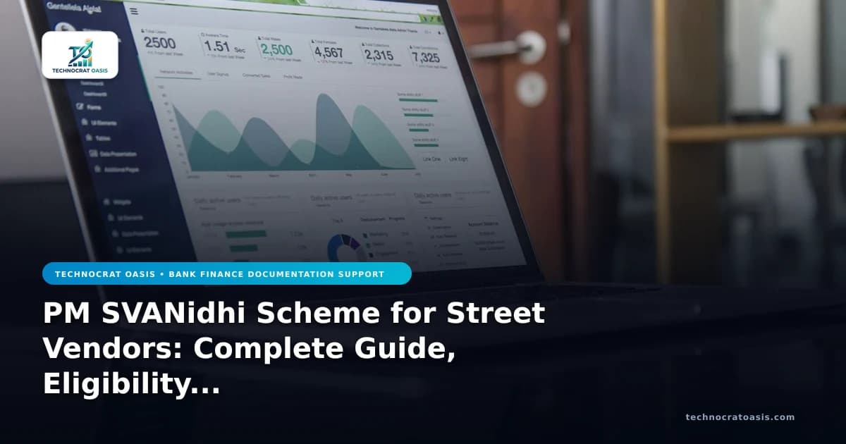 PM SVANidhi Scheme for Street Vendors: Complete Guide, Eligibility & Benefits (2026)