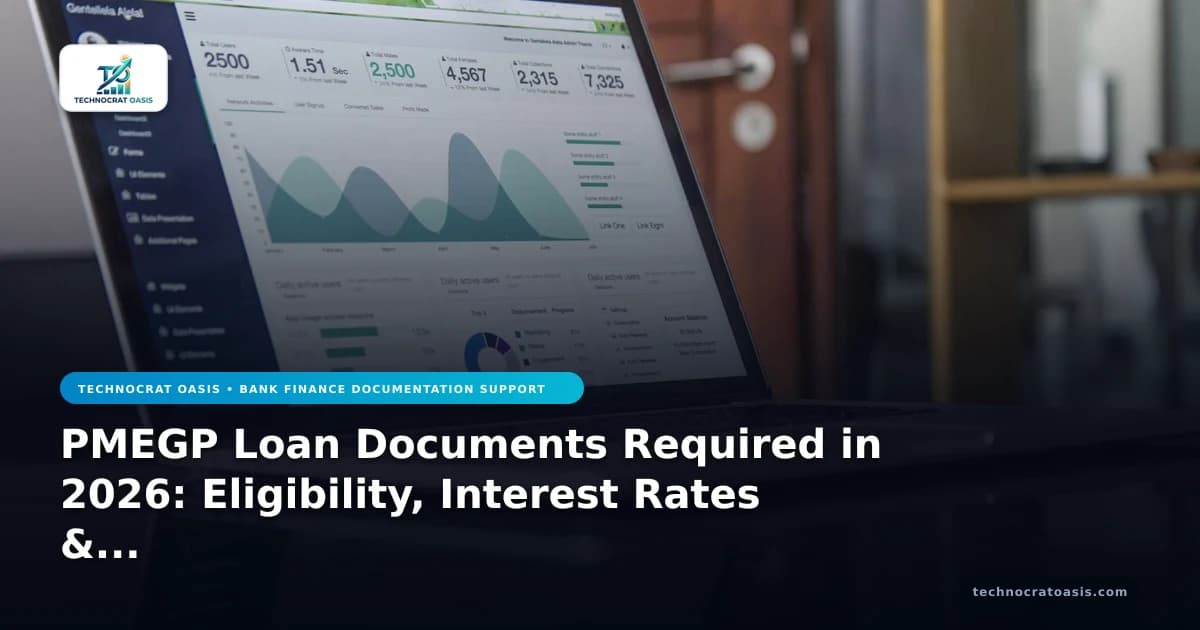PMEGP Loan Documents Required in 2026: Eligibility, Interest Rates & Application Process
