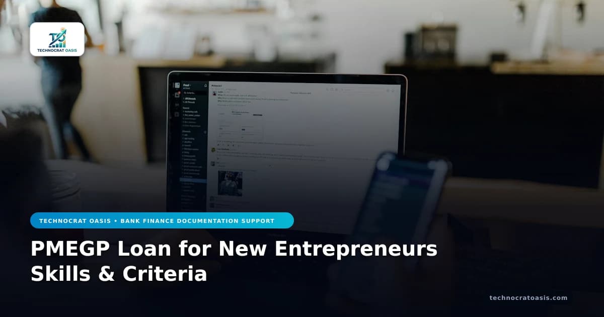 PMEGP Loan for New Entrepreneurs Skills & Criteria