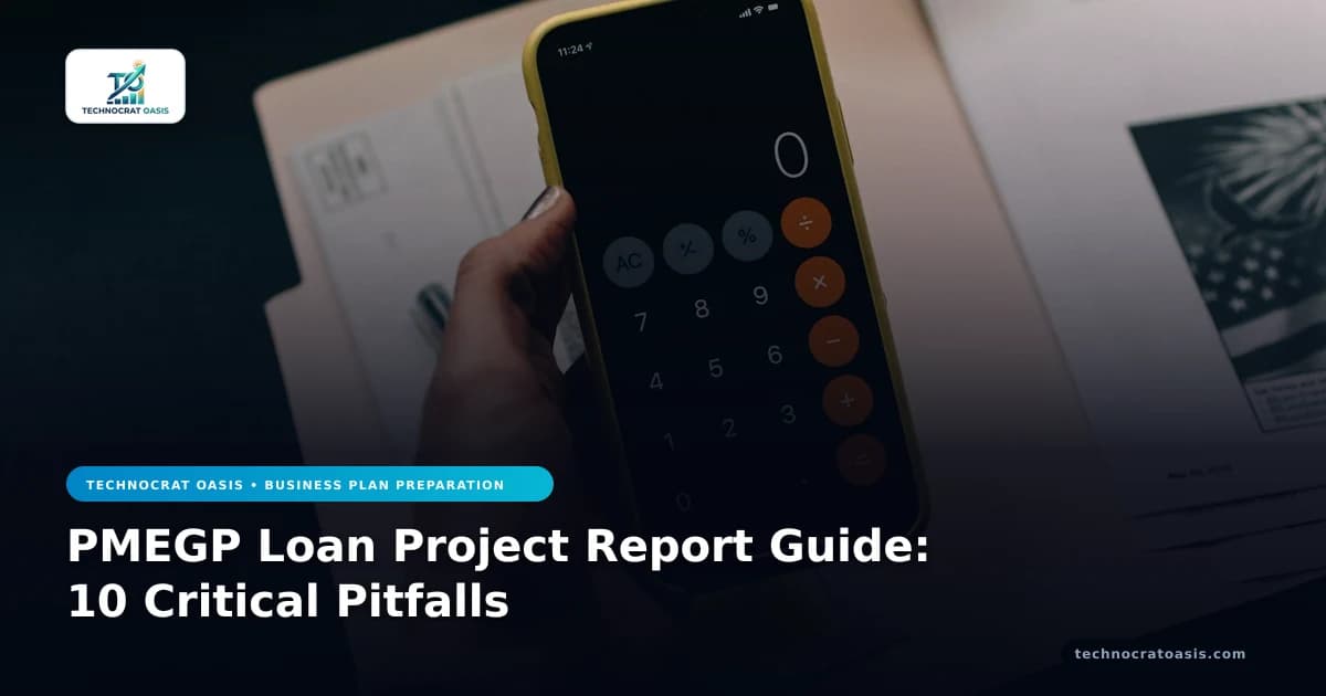 PMEGP Loan Project Report Guide: 10 Critical Pitfalls