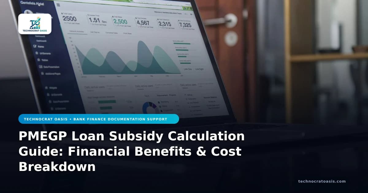 PMEGP Loan Subsidy Calculation Guide: Financial Benefits & Cost Breakdown
