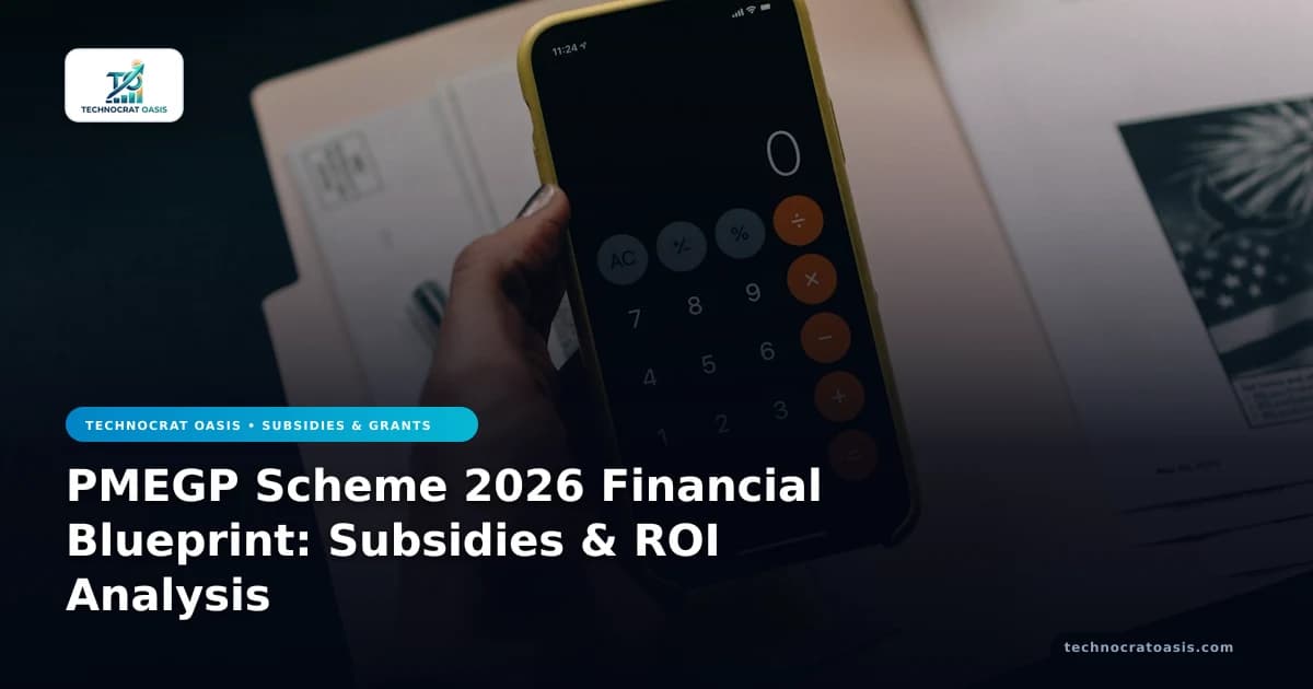 PMEGP Scheme 2026 Financial Blueprint: Subsidies & ROI Analysis