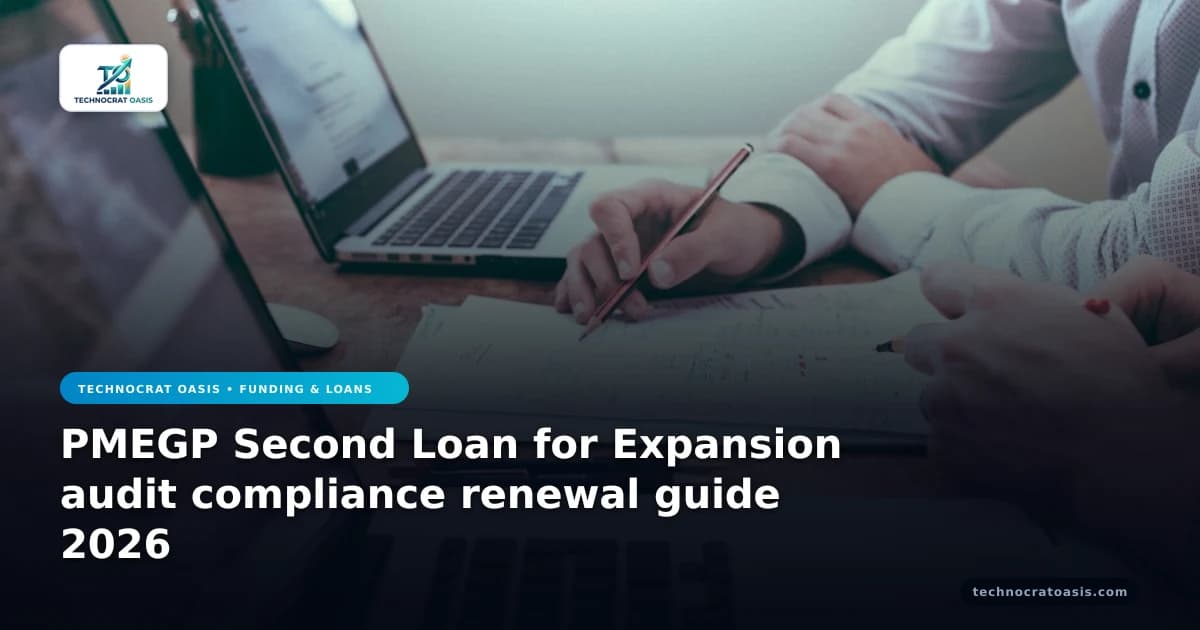 PMEGP Second Loan for Expansion audit compliance renewal guide 2026