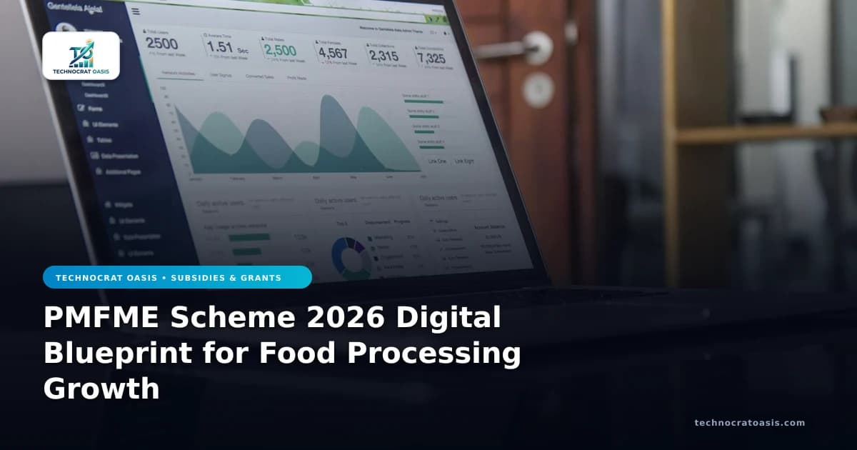 PMFME Scheme 2026 Digital Blueprint for Food Processing Growth