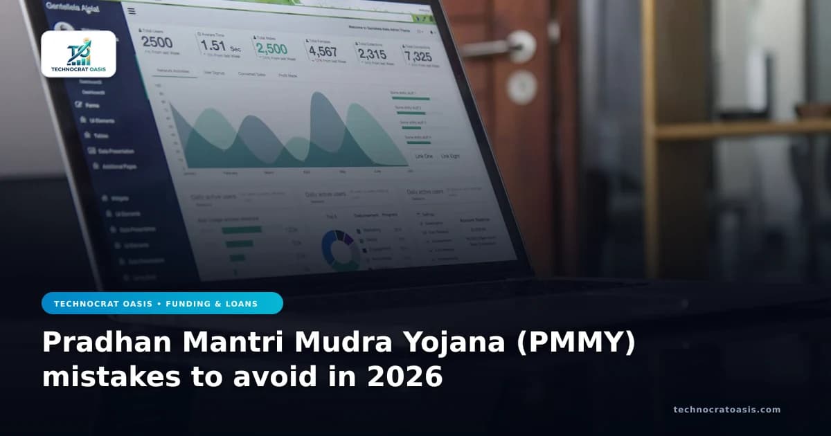 Pradhan Mantri Mudra Yojana (PMMY) mistakes to avoid in 2026