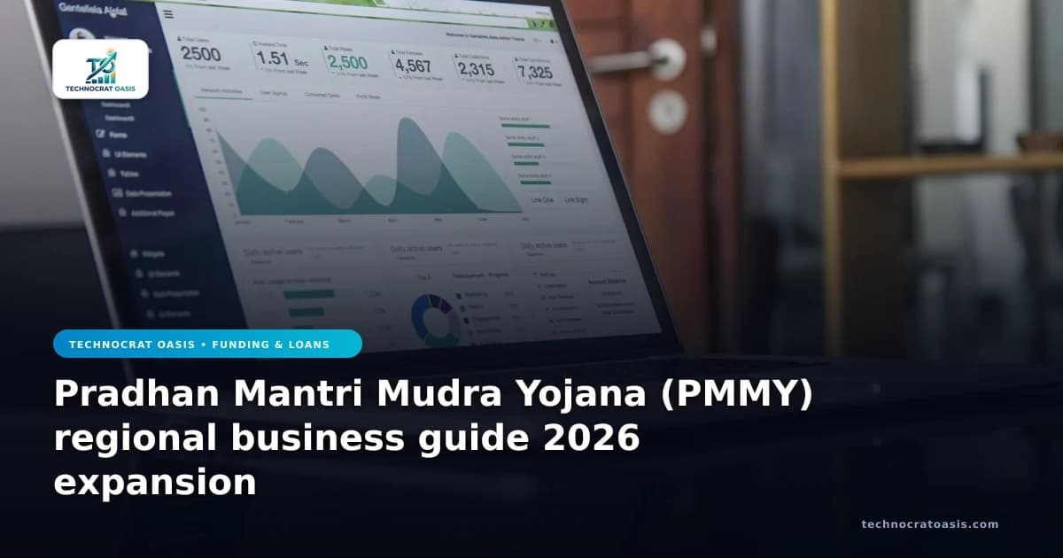 Pradhan Mantri Mudra Yojana (PMMY) regional business guide 2026 expansion