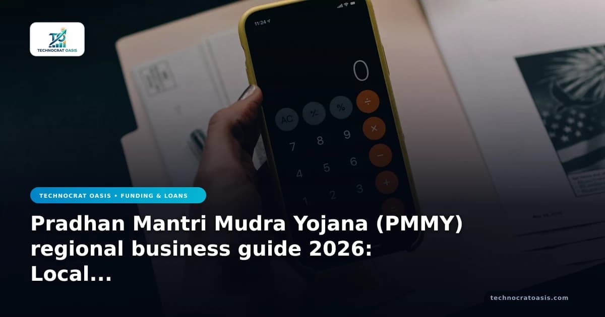 Pradhan Mantri Mudra Yojana (PMMY) regional business guide 2026: Local Expansion