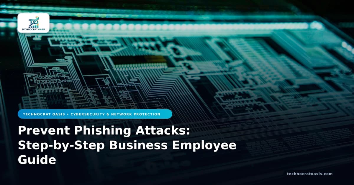 Prevent Phishing Attacks: Step-by-Step Business Employee Guide
