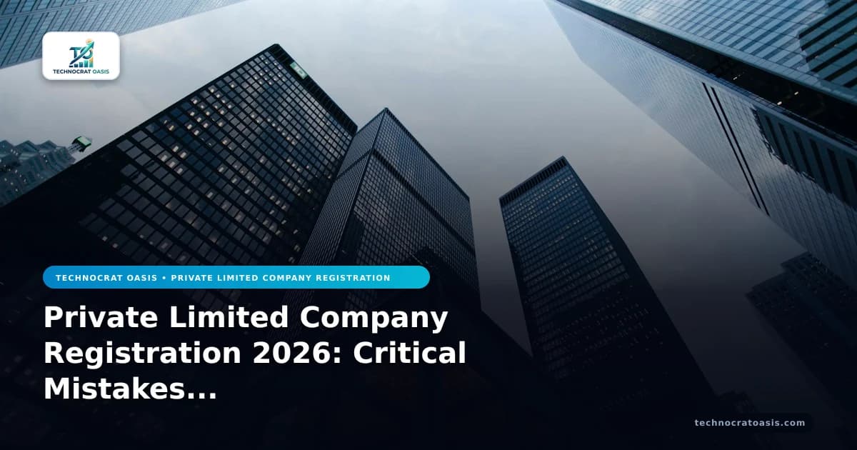 Private Limited Company Registration 2026: Critical Mistakes & Regulatory Risks Unveiled